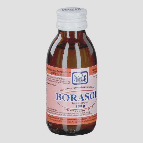 Skutki uboczne borasolu