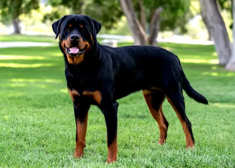 Waga rottweilera