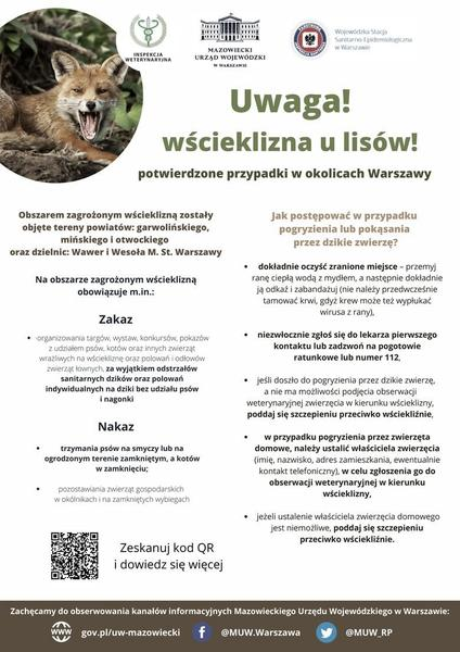 Wścieklizna u ludzi i zwierząt
